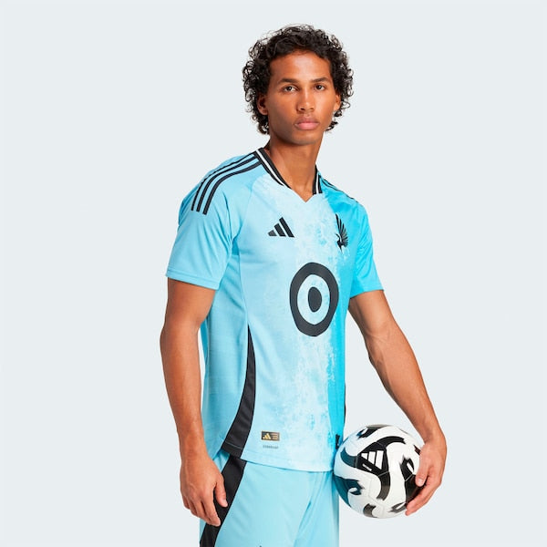 Minnesota United FC adidas 2025 CONVERGENCE Authentic Jersey - Blue - Image 6