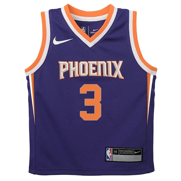 Chris Paul Phoenix Suns Nike Preschool 2021/22 Replica Jersey - Icon Edition - Purple - Image 3