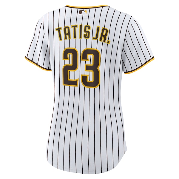 Fernando Tat¨ªs Jr. San Diego Padres Nike Women's Home Replica Player Jersey - White/Brown - Image 3