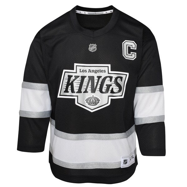 Anze Kopitar Los Angeles Kings Preschool Replica Player Jersey - Black/White - Image 4