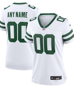 New York Jets Nike Women's Legacy Custom Game Jersey - White