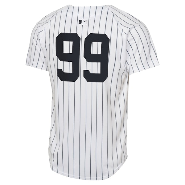 Aaron Judge New York Yankees Nike Youth Home Limited Player Jersey - White - Image 3