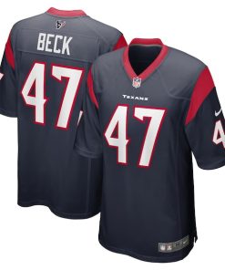 Andrew Beck Houston Texans Nike Game Player Jersey - Navy