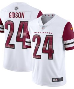 Alternative view of Antonio Gibson Washington Commanders Nike Vapor Limited Jersey - White/Black/Burgundy