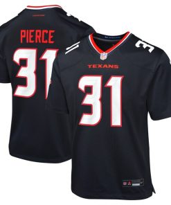 Dameon Pierce Houston Texans Nike Youth Game Jersey - Navy/Red