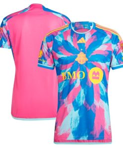 Toronto FC adidas 2024 The Energy Kit Authentic Patch Jersey - Pink