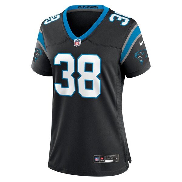 Amar¨¦ Barno Carolina Panthers Nike Women's Game Jersey - Black - Image 2