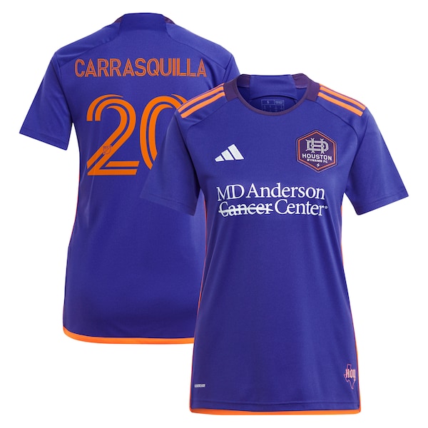 Adalberto Carrasquilla Houston Dynamo FC adidas Women's 2024 Still Holdin' Replica Player Jersey?ยจC Purple