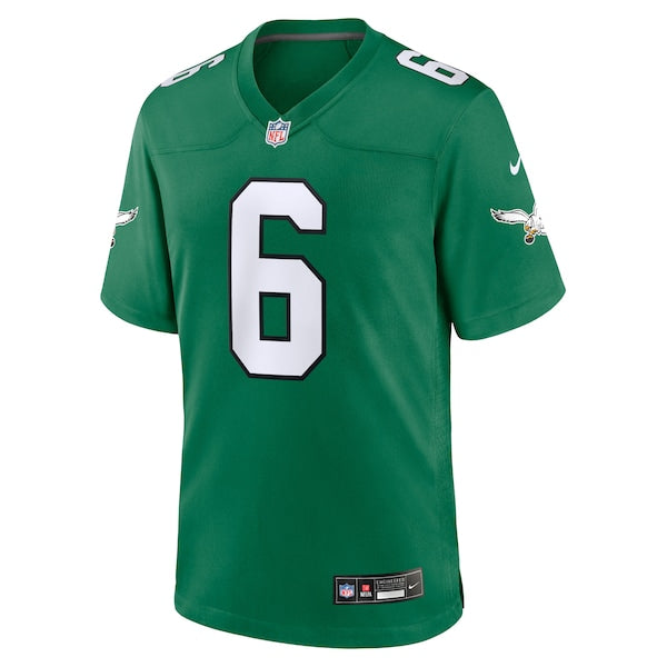 DeVonta Smith Philadelphia Eagles Nike Alternate Game Player Jersey - Kelly Green - Image 2