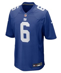 Alternative view of Jaxson Dart New York Giants Nike 2025 NFL Draft First Round Pick  Game Jersey - Royal