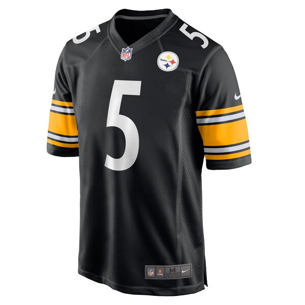 Cameron Johnston Pittsburgh Steelers Nike Game Jersey - Black - Image 3