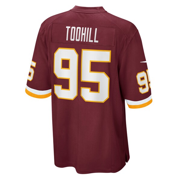 Casey Toohill Washington Football Team Nike Game Jersey - Burgundy - Image 3