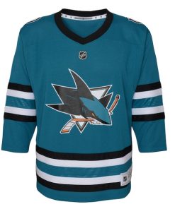 Alternative view of San Jose Sharks Toddler Home Replica Jersey - Teal