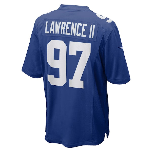 Dexter Lawrence II New York Giants Nike Team Game Player Jersey - Royal/White - Image 4