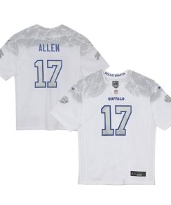 Josh Allen Buffalo Bills Nike Toddler 2025 Rivalries Collection Game Jersey - White