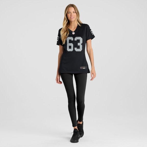 Jake Johanning Las Vegas Raiders Nike Women's Game Jersey - Black