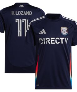 Hirving Lozano San Diego FC adidas 2025 State of Flow Replica Player Jersey - Navy
