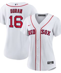 Jarren Duran Boston Red Sox Nike Women's  Replica Player Jersey - White