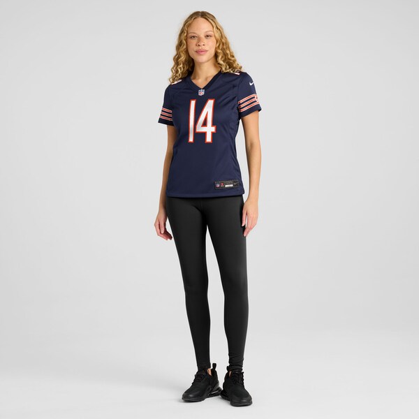 Olamide Zaccheaus Chicago Bears Nike Women's Team Game Jersey - Navy - Image 5
