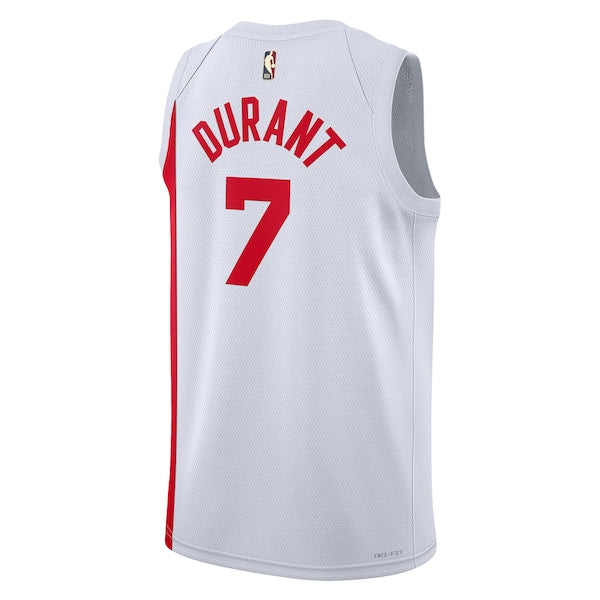 Kevin Durant Brooklyn Nets Nike Swingman Jersey - Classic Edition - White - Image 3