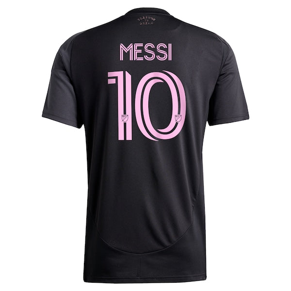 Lionel Messi Inter Miami CF adidas 2025 The Fortitude Kit Replica Player Jersey - Black - Image 3