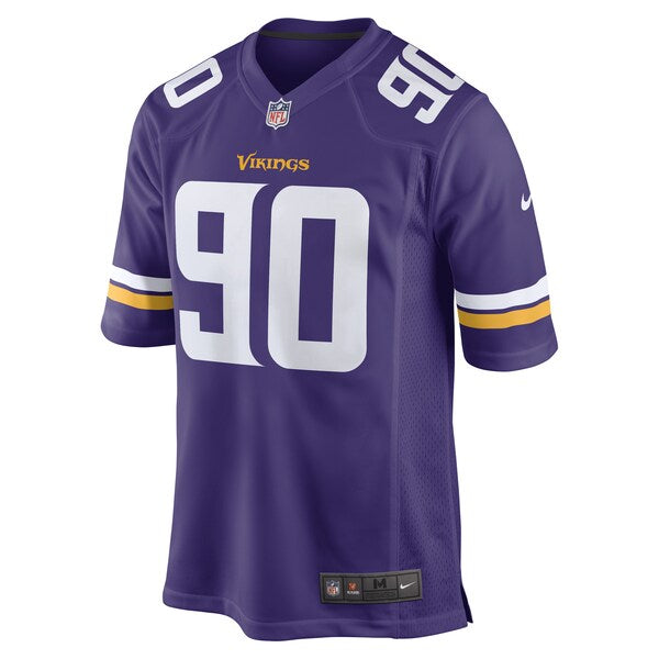 Esezi Otomewo Minnesota Vikings Nike Game Player Jersey - Purple - Image 2