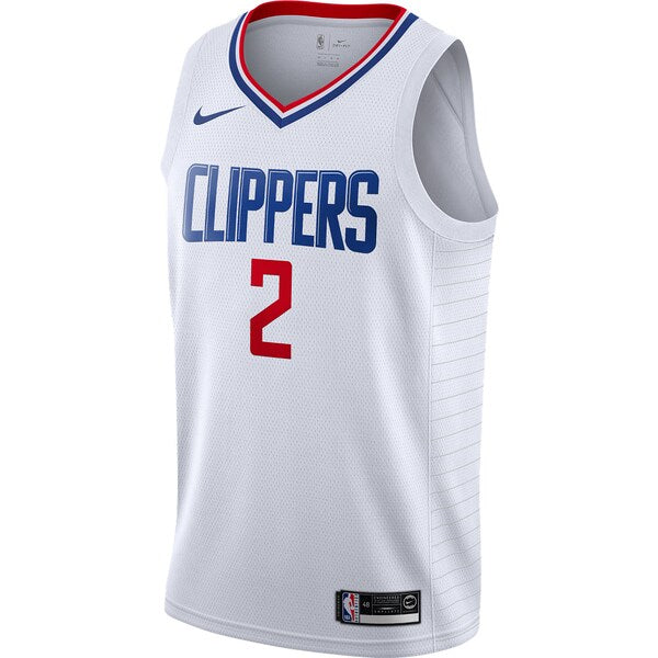 Kawhi Leonard LA Clippers Nike 2019/2020 Swingman Jersey - Association Edition - White - Image 2