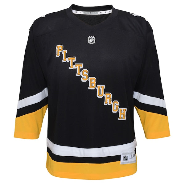 Pittsburgh Penguins Preschool 2021/22 Alternate Replica Jersey - Black - Image 2
