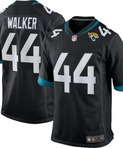 Alternative view of Travon Walker Jacksonville Jaguars Nike Player Game Jersey - Black/Teal/White