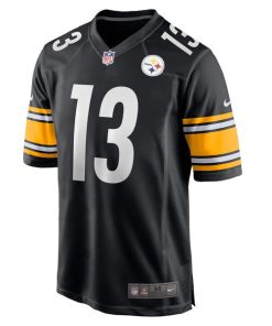 Alternative view of Miles Boykin Pittsburgh Steelers Nike Game Player Jersey - Black