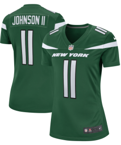Jermaine Johnson II New York Jets Nike Women's Game Jersey - Gotham Green