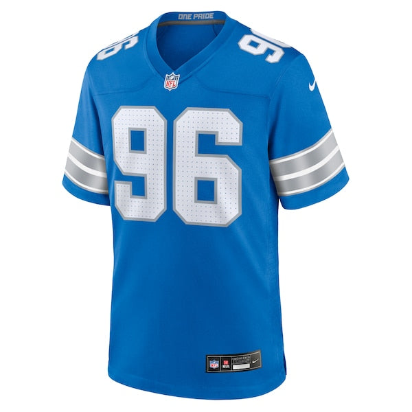 Kyle Peko Detroit Lions Nike Game Jersey - Blue - Image 2