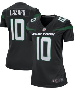 Allen Lazard New York Jets Nike Women's Alternate Game Jersey - Stealth Black