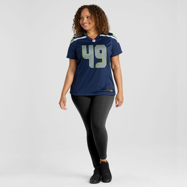Joshua Onujiogu Seattle Seahawks Nike Women's Team Game Jersey - College Navy - Image 6