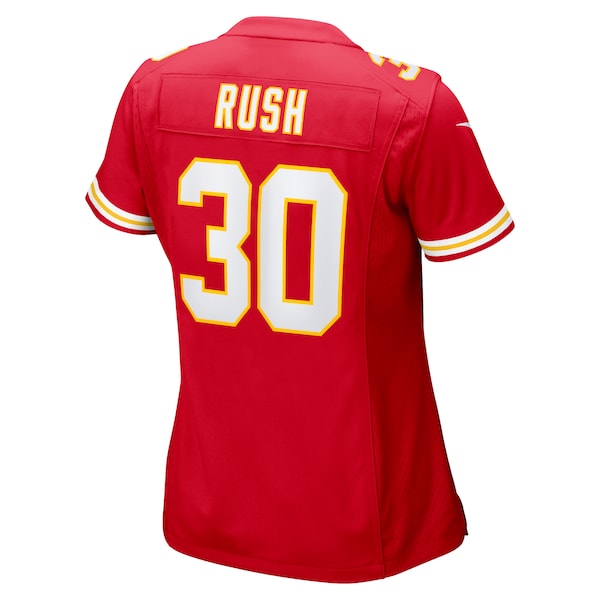 Darius Rush Kansas City Chiefs Nike Women's Team Game Jersey - Red - Image 3