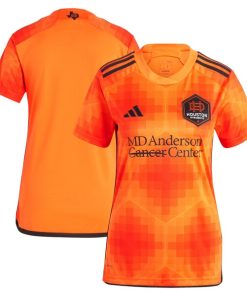 Houston Dynamo FC adidas Women's 2024 El Sol Replica Jersey - Orange