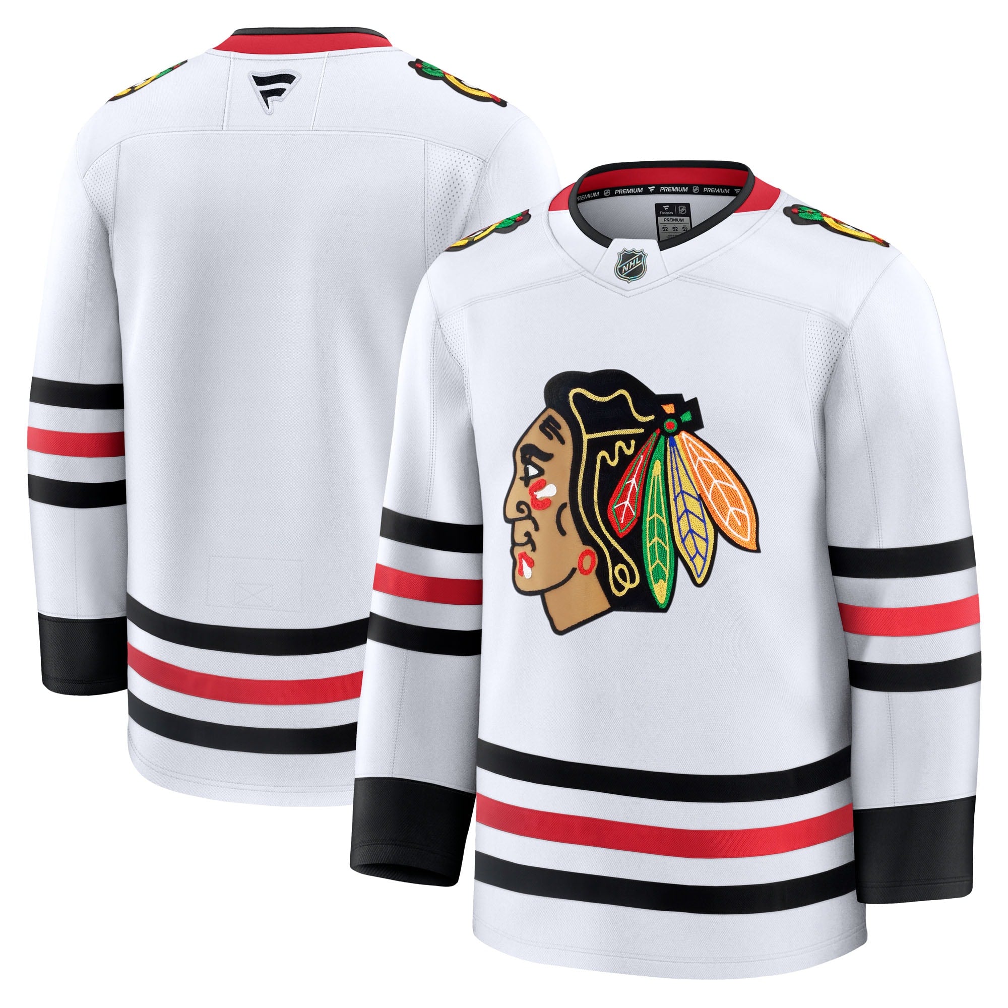 Chicago Blackhawks Home Premium Jersey - Red/White - Image 9