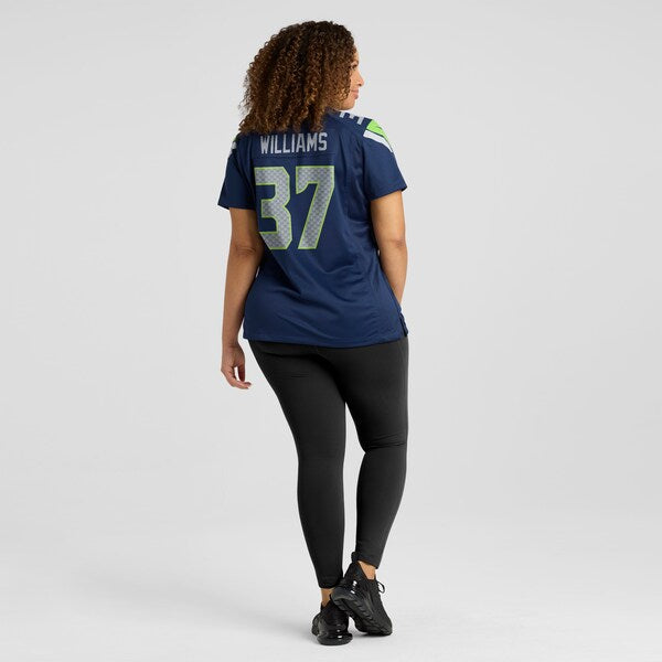 Damarion Williams Seattle Seahawks Nike Women's Game Jersey - Navy - Image 10