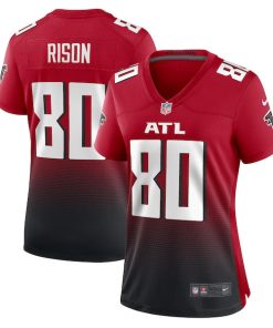 Andre Rison Atlanta Falcons Nike Women's Retired Player Jersey - Red/Black
