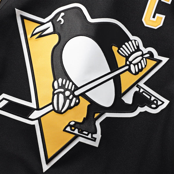 Sidney Crosby Pittsburgh Penguins Home Premium Jersey - Black - Image 3