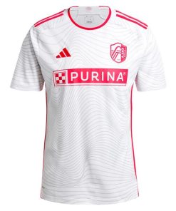 Alternative view of Marcel Hartel St. Louis City SC adidas 2024 The Confluence Kit Replica Player Jersey - White