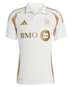 Alternative view of LAFC adidas 2025 Secondary Replica Jersey - White