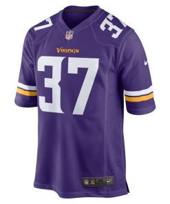 Alternative view of Myles Gaskin Minnesota Vikings Nike Team Game Jersey -  Purple