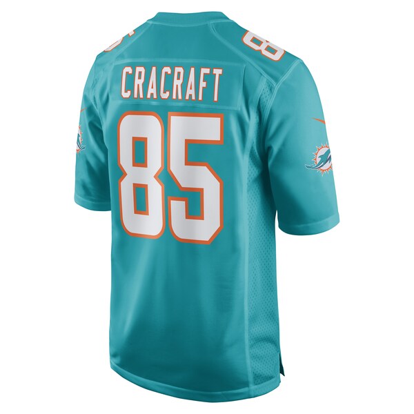 River Cracraft Miami Dolphins Nike Game Player Jersey - Aqua - Image 3