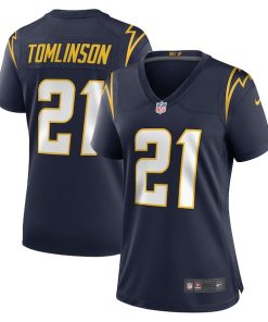 Alternative view of LaDainian Tomlinson Los Angeles Chargers Nike Women's Retired Player Jersey - Navy/Powder Blue/Royal