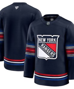 New York Rangers  Alternate Premium Jersey - Navy/Blue/White