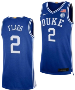 Cooper Flagg Duke Blue Devils #2 Basketball Jersey - Blue