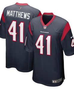 Jesse Matthews Houston Texans Nike Team Game Jersey -  Navy