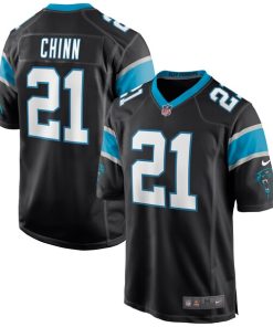 Jeremy Chinn Carolina Panthers Nike Game Jersey - Black/Blue/White