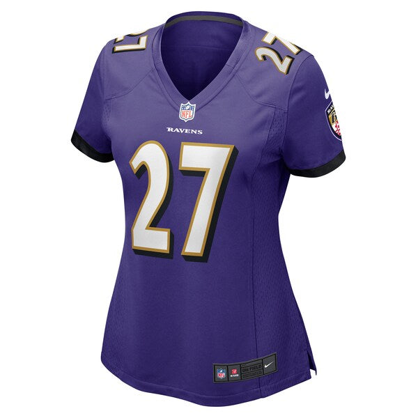 T.J. Tampa Baltimore Ravens Nike Women's Game Jersey - Purple - Image 3